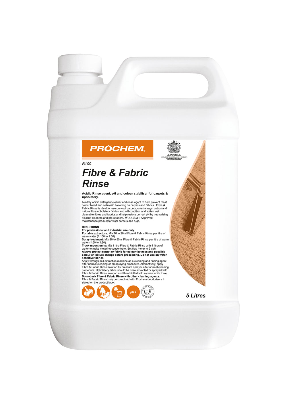 Prochem Fibre & Fabric Rinse 5 litres