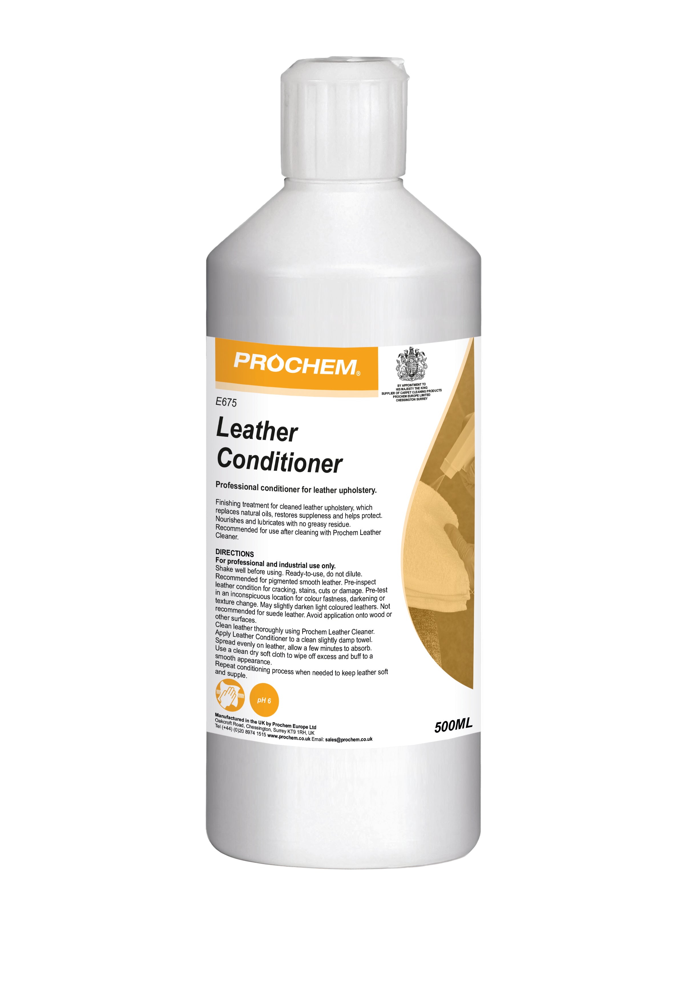 Prochem Leather Care Kit – Leather Cleaner & Conditioner 1L Bundle