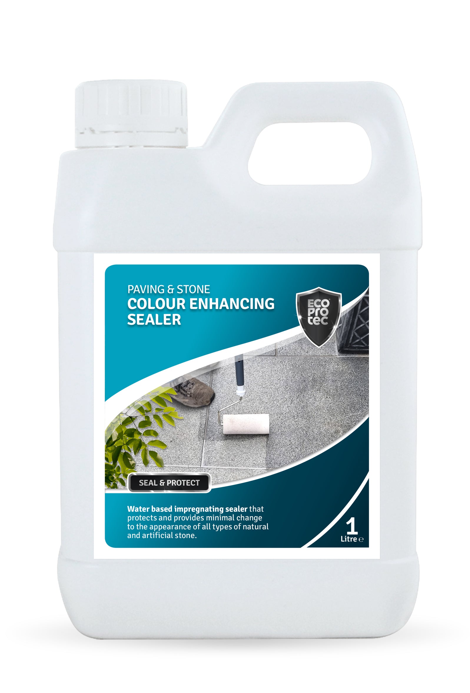 EcoProTec Paving & Stone Colour Enhancing Sealer - 1 Ltr