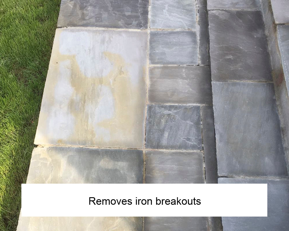 EcoProTec Iron Stain Away For Paving And Patios  - 1 Ltr
