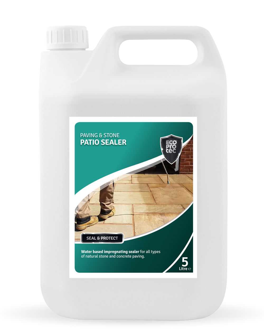 EcoProTec Paving & Stone Patio Sealer - 5 Ltr