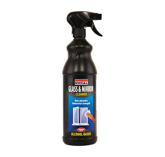 Soudal Specialist Glass and Mirror Spray Cleaner - 1L