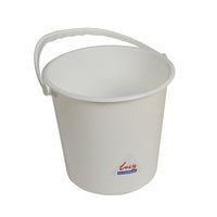 SYR Lucy White Plastic Bucket 5Ltr