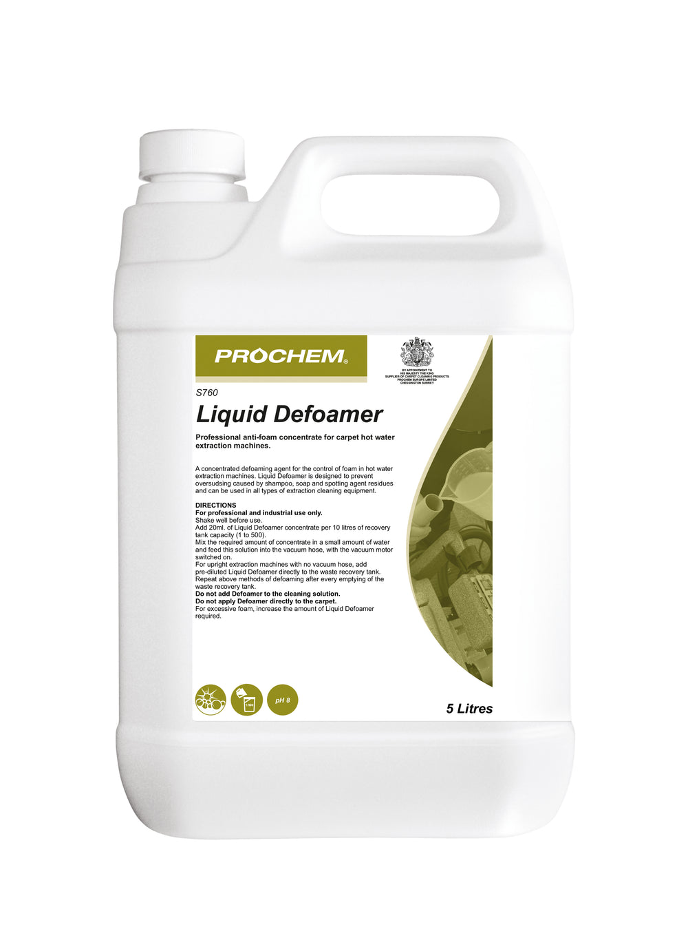 Prochem Liquid Defoamer 5 Ltr