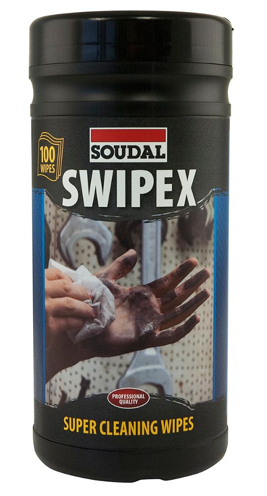 Soudal Swipex Cleaning Wipes 100 Pack