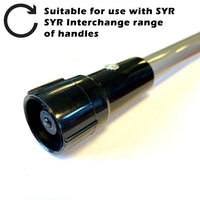 SYR Angled Stiff Bristled Grout Cleaning Brush 23cm Wide