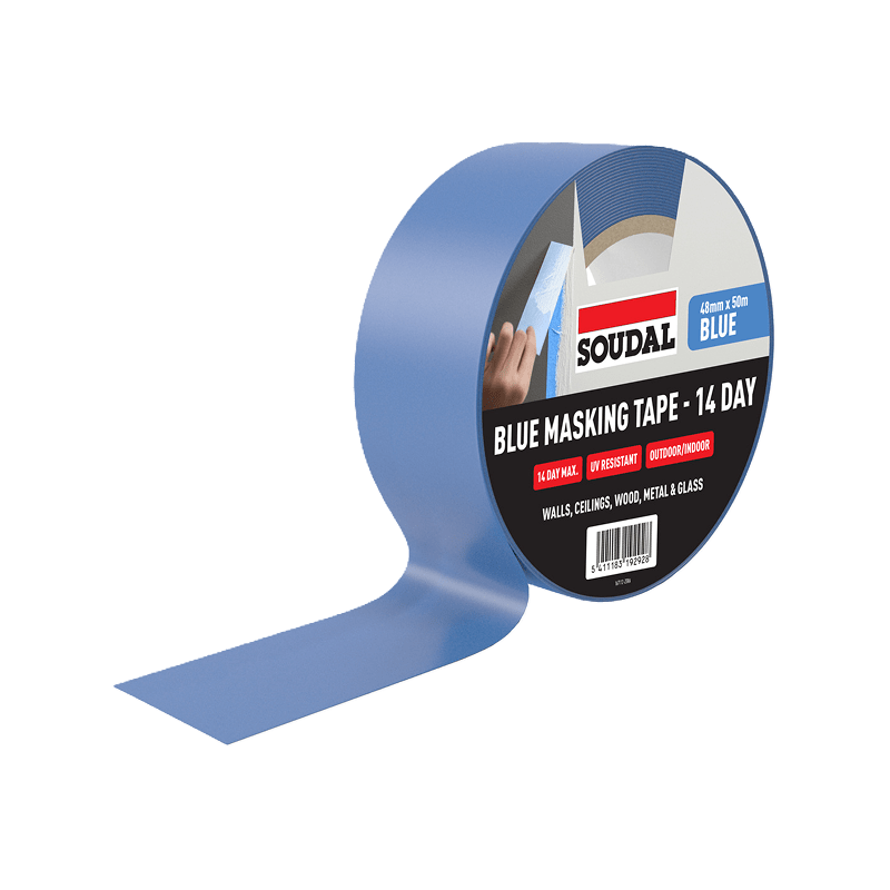 Soudal Blue Masking Tape 14 Day 48mm x 50m