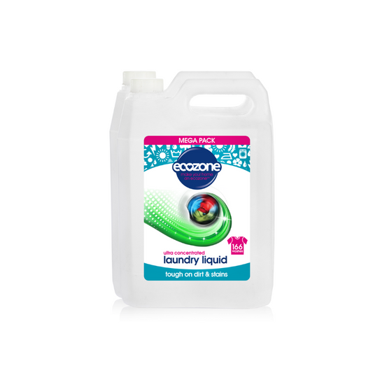 Ecozone Ultra Concentrated Bio Laundry Liquid 5L Tough on Stains & Dirt