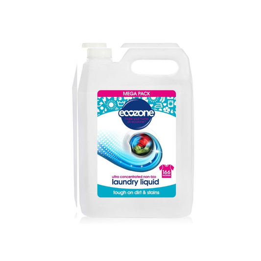 Ecozone Ultra Concentrated Non Bio Laundry Liquid 5L Tough on Dirt & Stains