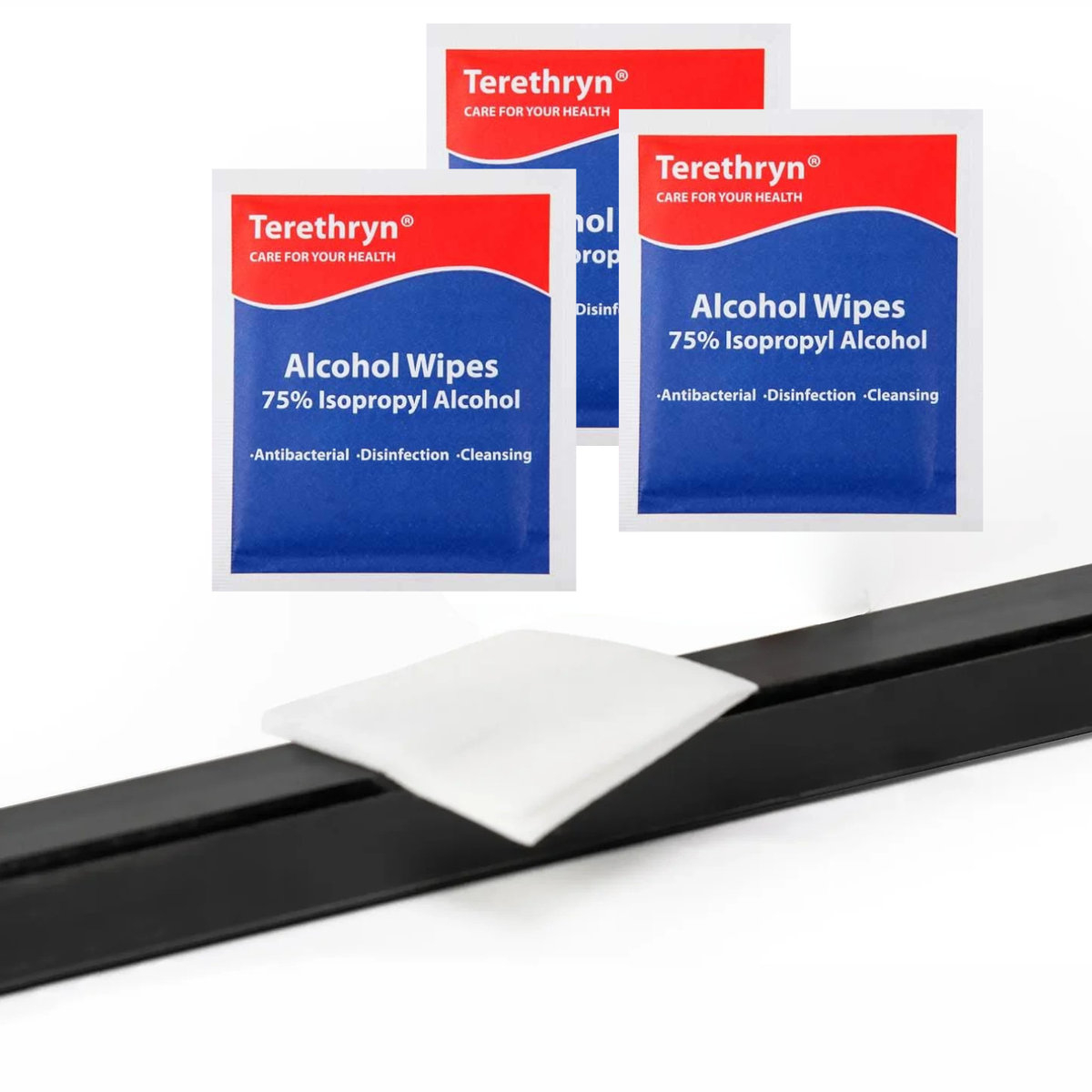 Alcohol Wipe pack of 3