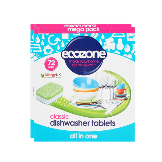 Ecozone Classic Dishwasher Tablets 72