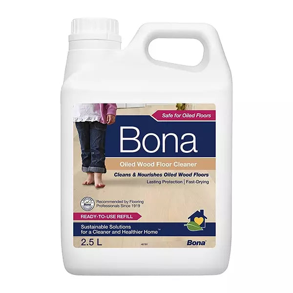 Bona Cleaner Refill for Oiled Floors 2.5ltr