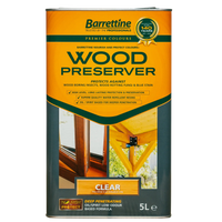 Barrettine Premier Wood Preserver - Clear 5 Ltr
