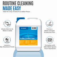 Dr Schutz Floor Cleaner R1000 5Ltr