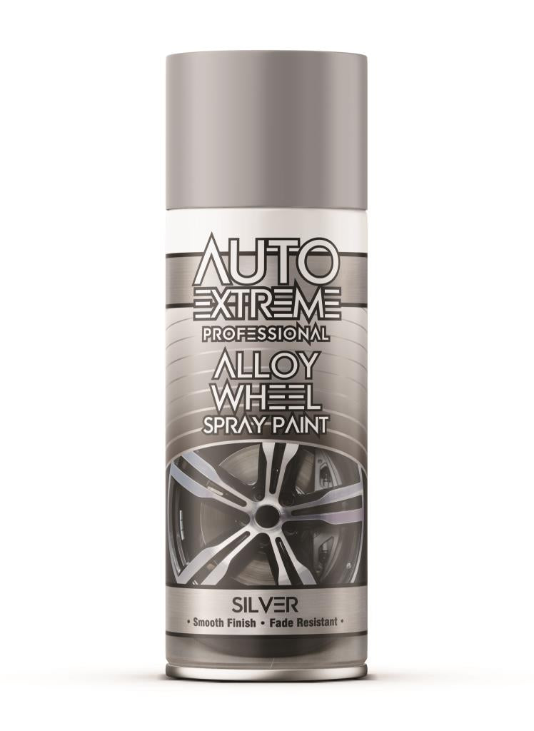 Auto Extreme Alloy Wheel Spray Paint Silver - 400ml
