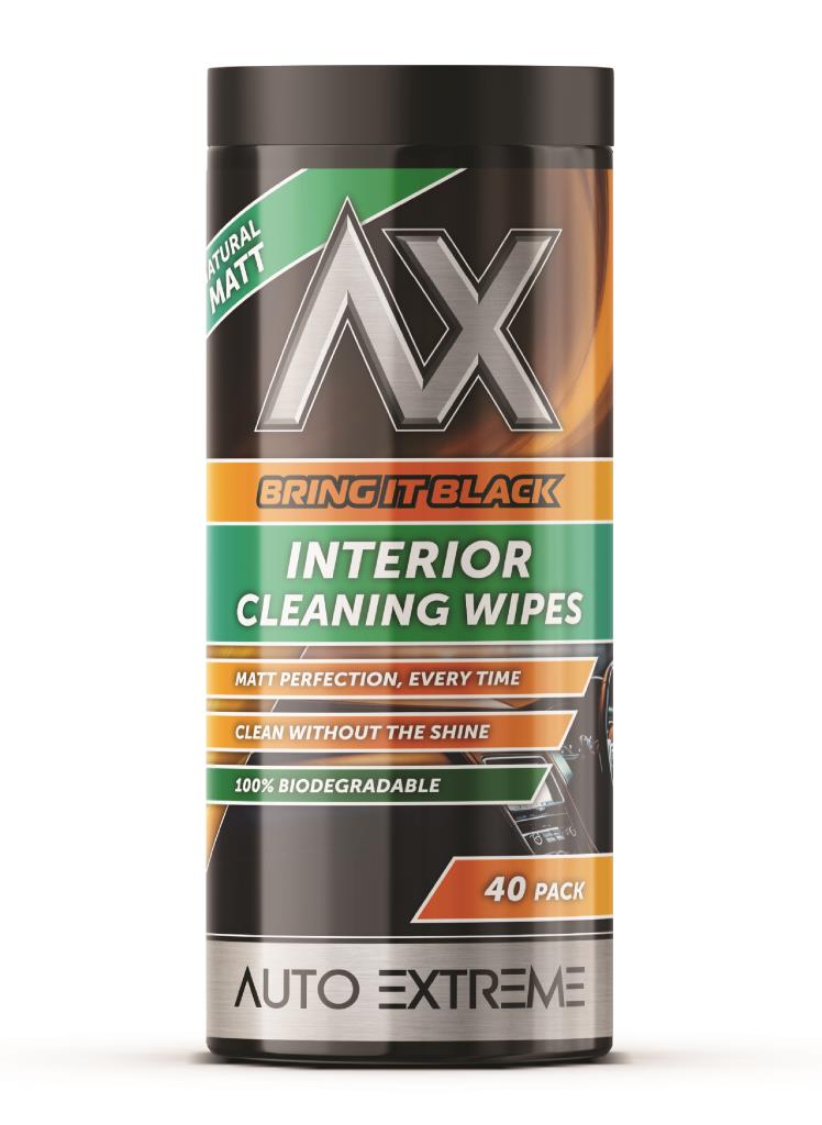 Auto Extreme Interior Cleaning Wipes Matt - 40 Pk