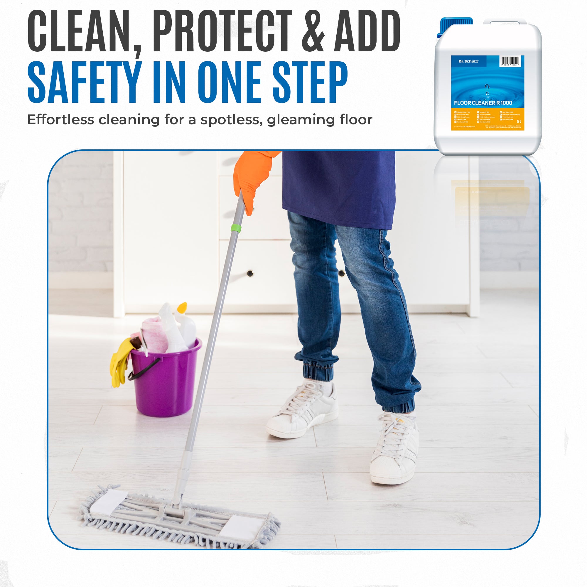 Dr Schutz Floor Cleaner R1000 5Ltr