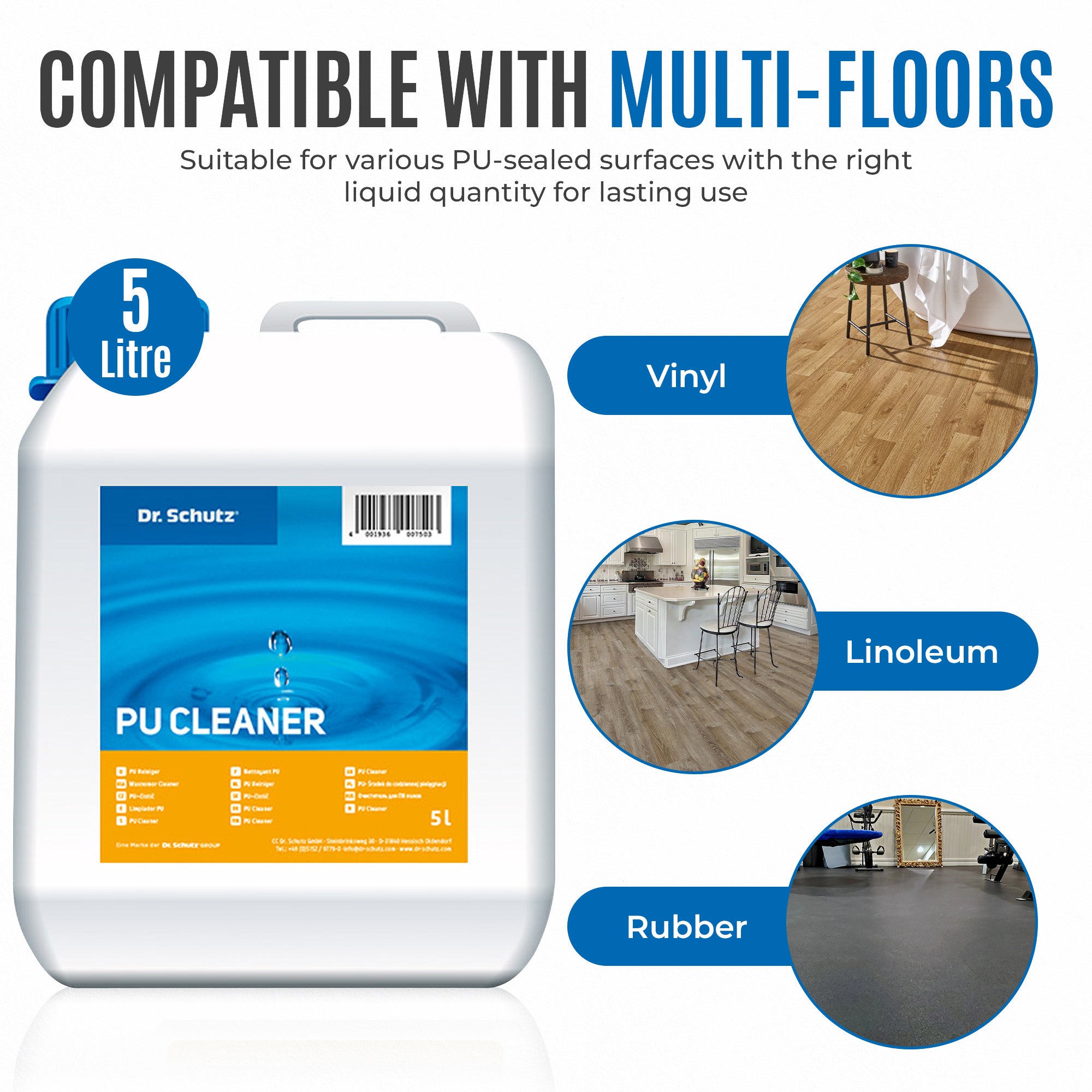 Dr. Schutz PU Cleaner - 5Ltr