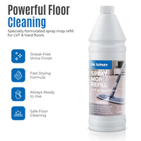 Dr. Schutz Spray Mop Refill for LVT & Hard Floors