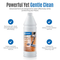 Dr. Schutz Wood Floor Cleaner Refill for Spray Mop