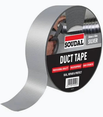 Soudal Duct Tape Silver 50mm x 50m